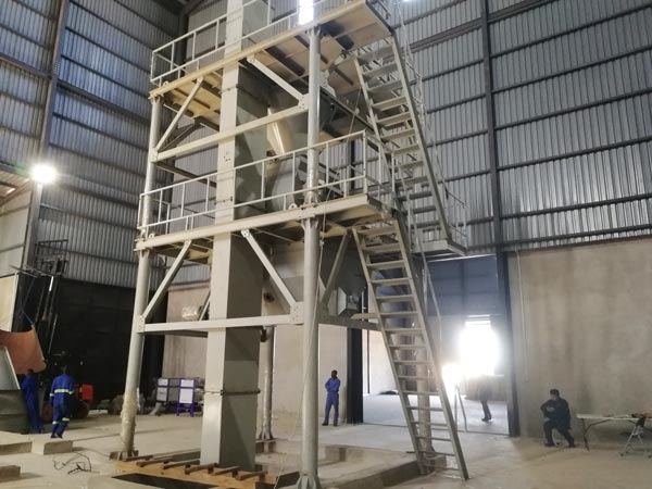 20t tile adhesive making machine