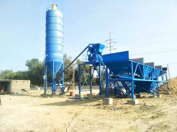 AJ-25 concrete batch plant