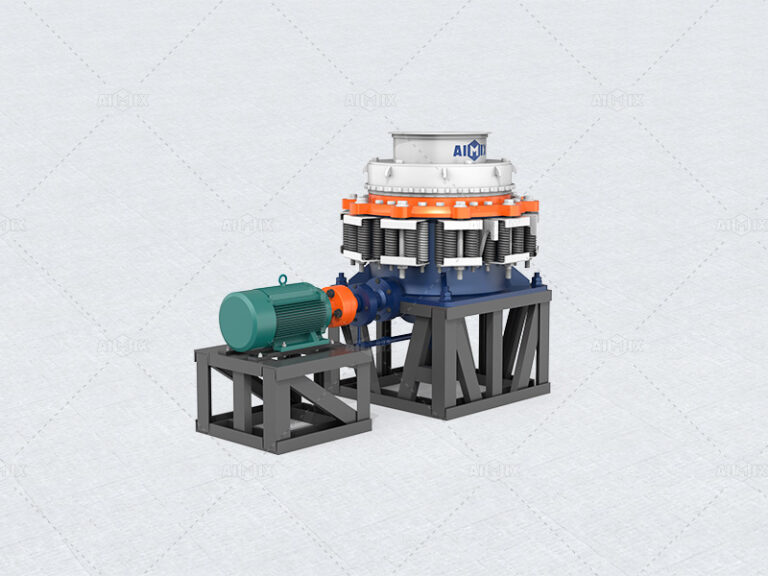 Secondary cone crushing for quartz stone
