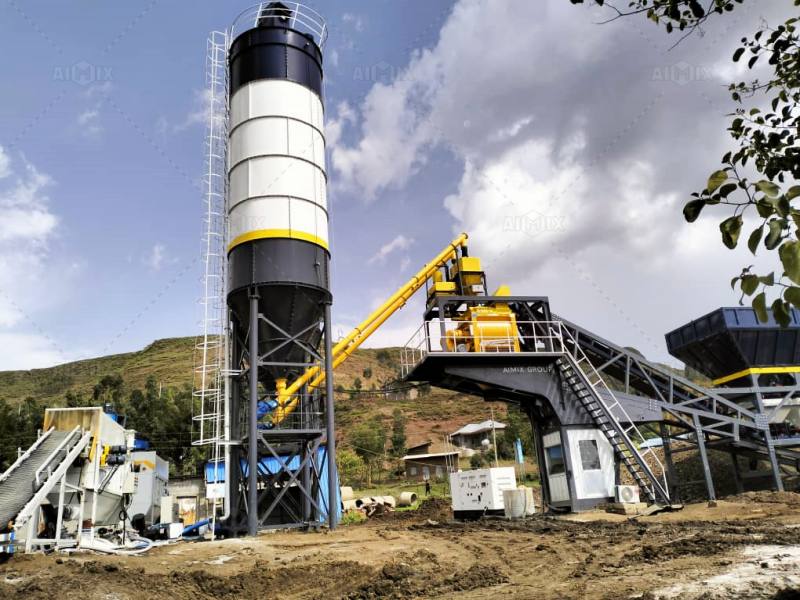 From Solar Energy to Concrete Success: AIMIX Empowers Ethiopian Client’s First Government Project