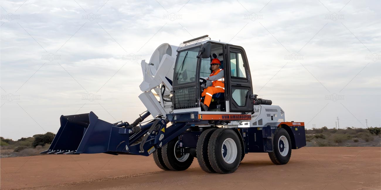 AS-3.5 Concrete Mixer Truck Adapt to All Terrains In Peru